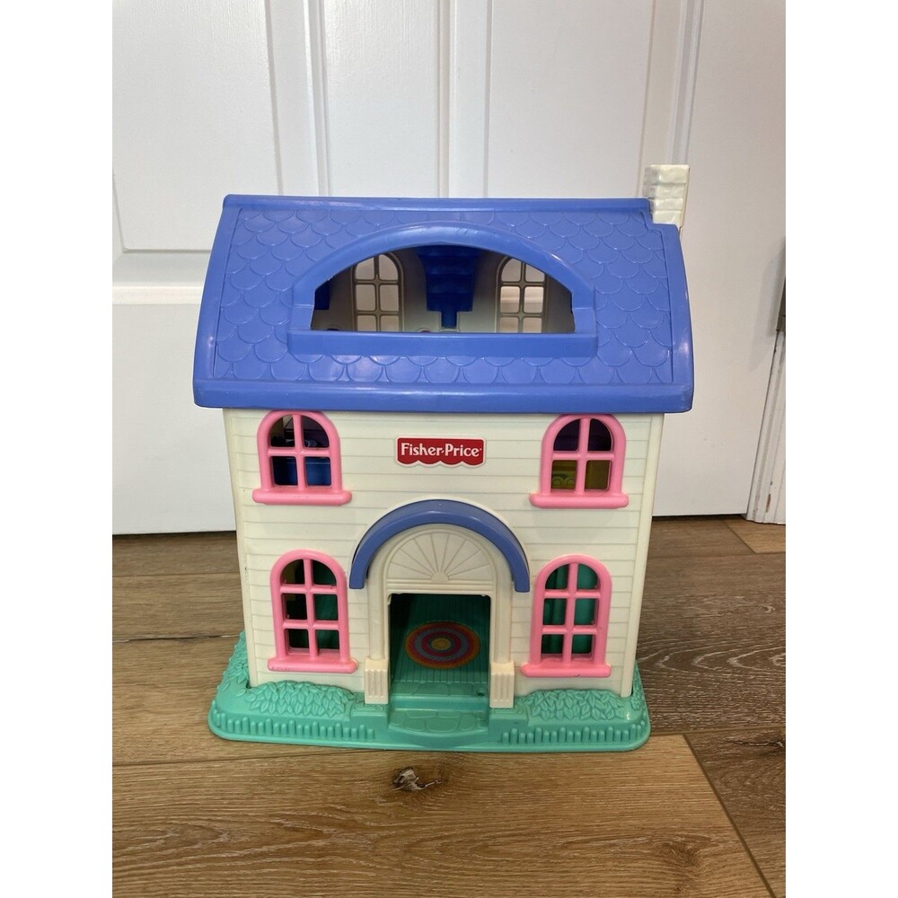 Fisher Price Little People Doll House #2511 Home Sweet Home Vintage 1996